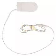 Ghirlanda luminosa da decorare 10 lampadine LED Trasparente x1.2 m