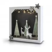 Ghirlanda luminosa da decorare 10 lampadine LED Trasparente x1.2 m