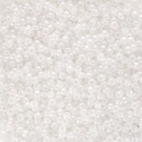 Rocaille Miyuki 15/0 528 - White Pearl Ceylon x8g