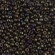 Perlina Miyuki 8/0 458 - Metallic Brown Iris x8g