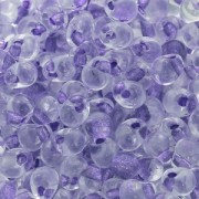 Mini-gocce Miyuki 3.4 mm DPF40 - Sparkling Purple Lined Crystal x8g|raw }}