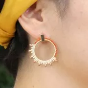 Orecchini da decorare 30 mm rodiatox2