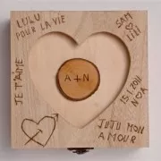 75 rondelle in legno grezzo 15 - 30 mm per la decorazione DIY