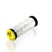 Filo laminato Kreinik giapponese per il ricamo d'oro 7- Silver (001J) x10m