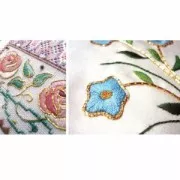 Filo laminato Kreinik giapponese per il ricamo d'oro taille -7 -Copper (021J) x10m