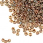Perline Matubo 10/0 2,1 mm - Crystal Picasso x10 g