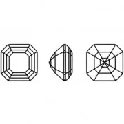 Cabochon PureCrystal Imperial 4480 10 mm Scarlet x1