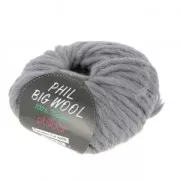 Lana Phil Big Wool - 100 % Naturale -  Acciaio x100g