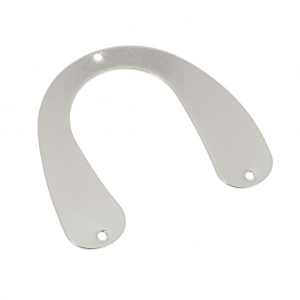 Distanziatore/Chandelier 3 fori da decorare in ottone 30 mm rodiato x1