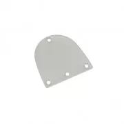 Distanziatore/Chandelier multi foro in ottone 16x17 mm rodiato x1