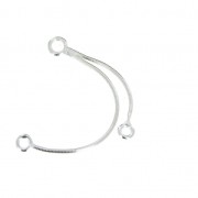 Distanziatori catenina snake 3.5/2 cm  Argento 925 x2