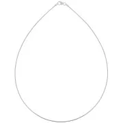 Girocollo maglia omega - 1.2 mm Argento 925 x40 cm