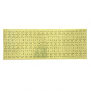 1000 etichette adesive piccole 14x8 mm con il marchio gold filled