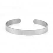 Bracciale rigido da decorare 8x175 mm Acciaio inox x1