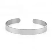 Bracciale rigido da decorare 8x175 mm Acciaio inox x1