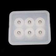 Stampo di silicone per realizzare perle ovali di 16 mm in resina
