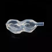 Stampo in silicone per realizzare dei pendenti in resina 21x12 - 15x10 mm Diamant