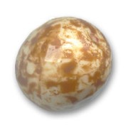 Sfaccettata mm. 16 Opaque White Caramel x1|raw }}