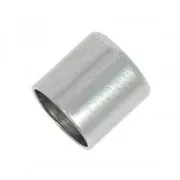 Terminali tubolari per cordone 6 mm Acciaio inox x4