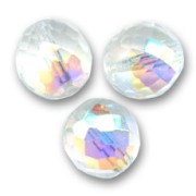 Sfaccettate mm 14 Crystal AB x4|raw }}