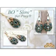 Perle in vetro Samos® par Puca® 5x7mm Gold Iris Mat x10g