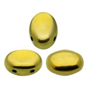 Perle in vetro Samos® par Puca® 5x7mm Full Dorado x10g