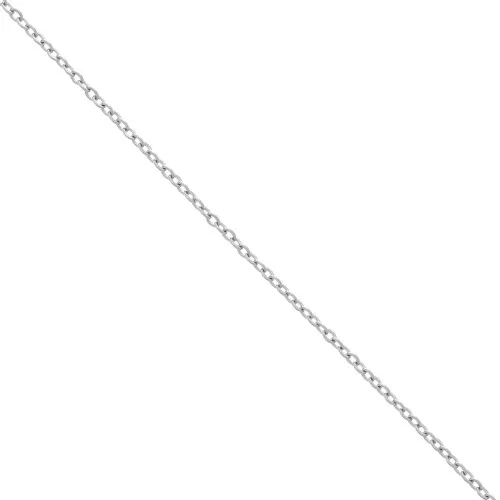 Catena maglia ovale piatta 1.6x2 mm Acciaio inox x10 m