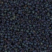 Rocaille Miyuki 11/0 2014 - Metallic Midnight Blue Iris Mat