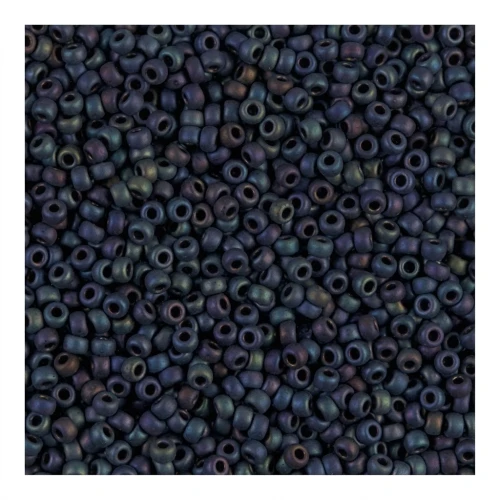 Rocaille Miyuki 11/0 2014 - Metallic Midnight Blue Iris Mat