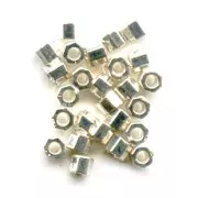 Miyuki Delica 11/0 Hex Cut DBC0035 - Galvanized Silver