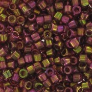 Miyuki Delica 10/0 DBM0103 - Dark Topaz Rainbow Gold Luster|raw }}
