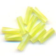 Bugles Twist Miyuki 6 mm TW-143FR - Chartreuse Mat AB x10g|raw }}
