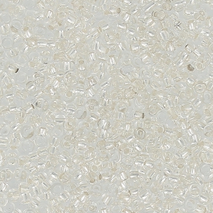 Perla Preciosa 15/0 - 1,5 mm Crystal Silver Lined x 20 g