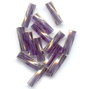 Bugles Twist Miyuki 6 mm TW-1285- Tr Amethyst Gold Antique x10g|raw }}