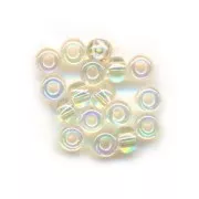 Rocaille Miyuki 8/0 2442 - Crystal Ivory Gold Luster