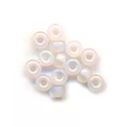 Rocaille Miyuki 8/0 131FR- Crystal AB Mat