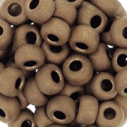 Rocaille Miyuki 6/0 2006 - Metallic Dark Bronze Mat|raw }}