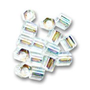 Rocaille Miyuki 8/0 Hex Cut 250 - Crystal AB|raw }}