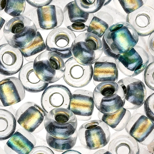 Rocaille Miyuki 2/0 3205 - Magic Crystal Emerald Marine Lined x10 x10g