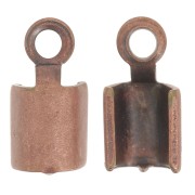 Chiudicordoncino tondo mm. 2.2 ramato brunito x10|raw }}