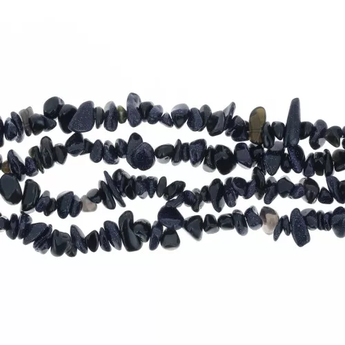 Perle di chips 8 - 11 mm di Blue Sand Stone x85 cm