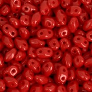MiniDuo 2x4 mm Red Coral x10g|raw }}