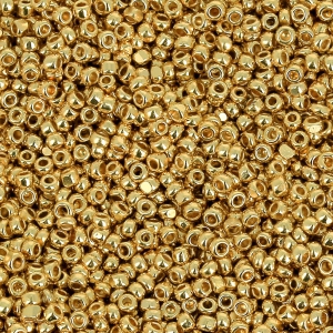 Charlottes Preciosa 15/0 24kt Gold Plated x5g