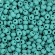 Perle di semi Preciosa 9/0 2,5 mm - Verde Turchese x250g