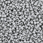 Perle Preciosa 11/0 2 mm - Argento Grigio Satinato x250g