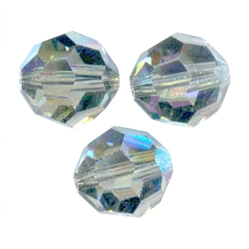 Perla rotonda PureCrystal 5000 8 mm - Diamante nero AB x1
