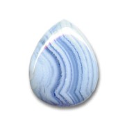 Cabochon pera mm. 29x23 Blue Lace Agate
