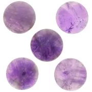 Cabochon tondo mm.20 Ametista