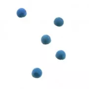 Cabochon rotondi 3mm da incollare o incastonare imitaz. turchese x5