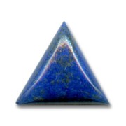 Cabochon triangolo mm. 18 Lapislazzuli